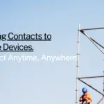 Construction team contact sync solution